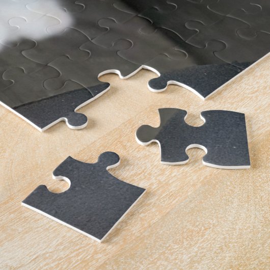 Fluffy Calico Kitty Cat Legpuzzel (Zijkant)