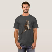 Fluffy Cat boy T-shirt (Voorkant volledig)