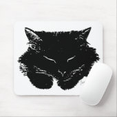 Fluffy Cat Mousepad Muismat (Met muis)