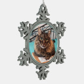Fluffy Cat Ornament (Links)