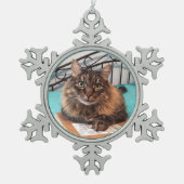 Fluffy Cat Ornament (Voorkant)