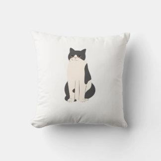 Fluffy Cat Pillow Personaliseer Kussen