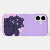 Fluffy Cat telefoonhoesje Case-Mate iPhone Case (Achterkant (horizontaal))
