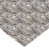 Fluffy Cattails Natuur Pattern Shower Curtain Korte Tafelloper (Hoek)