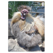 Fluffy Charm Imperfection: een unieke zijdeachtige Klembord (Achterkant)