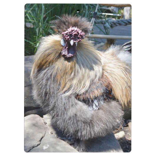 Fluffy Charm Imperfection: een unieke zijdeachtige Klembord (Achterkant)