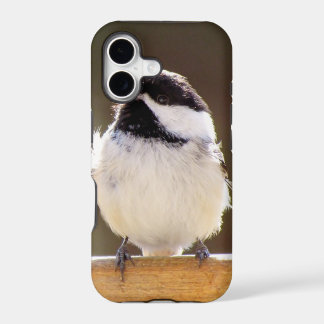 Fluffy chickadee iPhone 5 hoesje