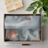 Fluffy Christmas Cats Tissue Paper Tissuepapier (Geschenk)