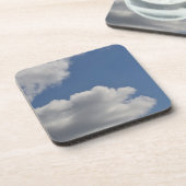 Fluffy Clouds Bier Onderzetter (Linkerzijde)