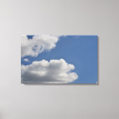 Fluffy Clouds Canvas Afdruk (Voorkant)