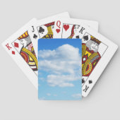 Fluffy Clouds en Blue Sky Pokerkaarten (Achterkant)