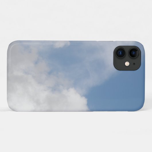 Fluffy Clouds iPhone 3 Case (Achterkant (horizontaal))
