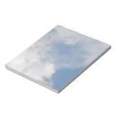 Fluffy Clouds-laptop Notitieblok (Linkerzijde)