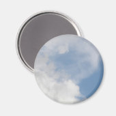 Fluffy Clouds Magnet (Voorkant / Achterkant)