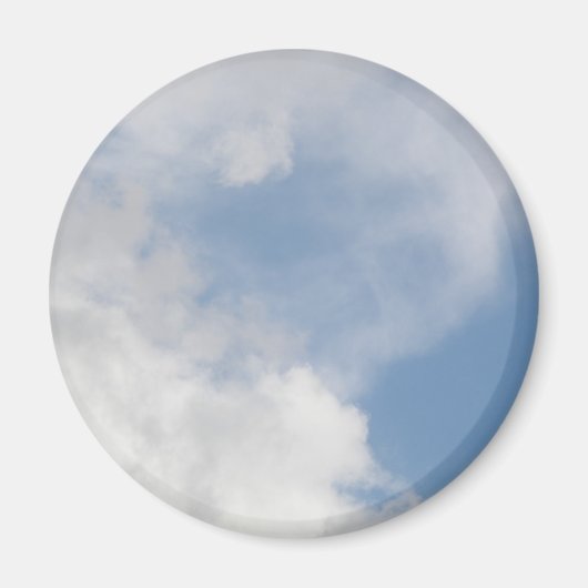 Fluffy Clouds Magnet (Voorkant)