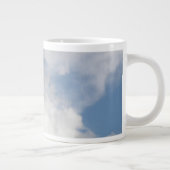 Fluffy Clouds-Mok Grote Koffiekop (Rechts)
