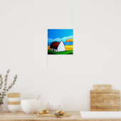 Fluffy Clouds Poster (Keuken)