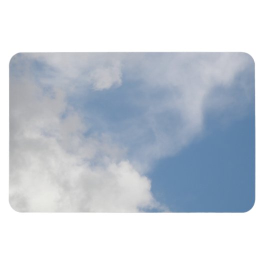 Fluffy Clouds Premium Magneet (Horizontaal)