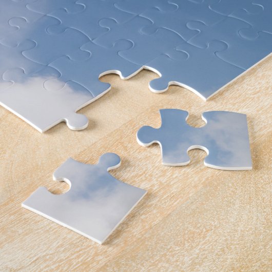 Fluffy Clouds Puzzle Legpuzzel (Zijkant)