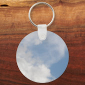 Fluffy Clouds-Sleutelhanger Sleutelhanger (Voorkant)