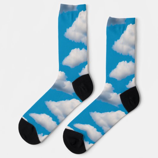 Fluffy Clouds Sokken (Links)