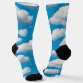 Fluffy Clouds Sokken (Gebogen)