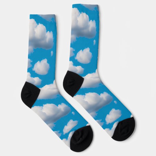 Fluffy Clouds Sokken (Rechts)