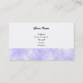 Fluffy Clouds Visitekaartje (Achterkant)