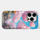 Fluffy Cotton Snoep Sky Case-Mate iPhone Case (Achterkant (horizontaal))