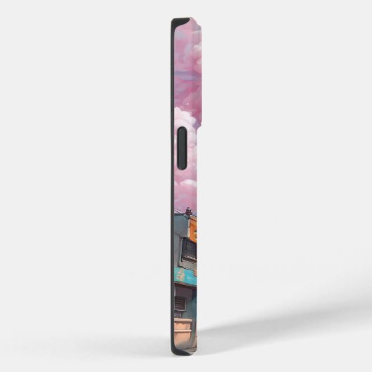 Fluffy Cotton Snoep Sky Case-Mate iPhone Case (Achterkant / Rechts)