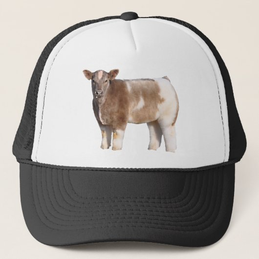 Fluffy Cow Trucker Hat Pet (Voorkant)