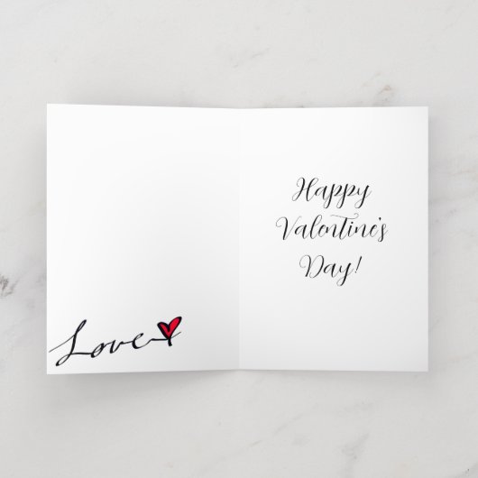 Fluffy Cuddles - Kaart van Valentijns (Binnenlaag)