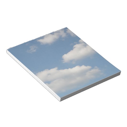 Fluffy Cumulus Clouds-laptop Notitieblok (Schuin)