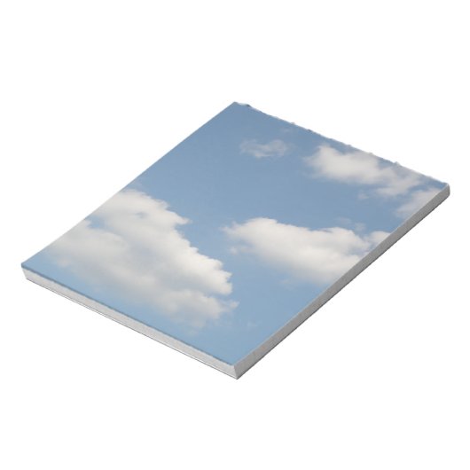 Fluffy Cumulus Clouds-laptop Notitieblok (Linkerzijde)