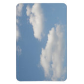 Fluffy Cumulus Clouds Premium Magnet Magneet (Verticaal)