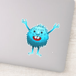 Fluffy & Cute Vinyl Sticker