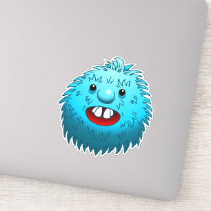 Fluffy & Cute vinyl sticker