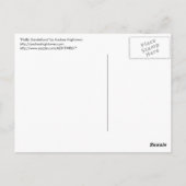 Fluffy Dandelions Briefkaart (Achterkant)