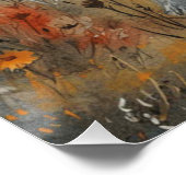 Fluffy Delight: Een beetje ondeugende konijn Perfect Poster (Hoek)