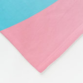 Fluffy Dog met Wit Pet Fleece Deken (Hoek)