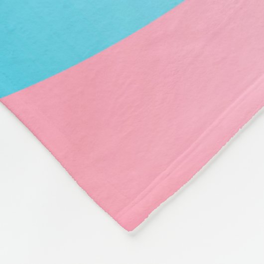 Fluffy Dog met Wit Pet Fleece Deken (Hoek)