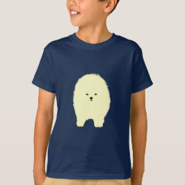 Fluffy Dog, Pommeren Dog DrawingT-shirt T-shirt