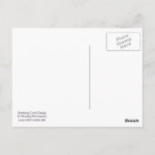 Fluffy Ewes Briefkaart (Achterkant)