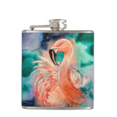 Fluffy Flamingo Heupfles (Voorkant)