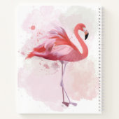 Fluffy Flamingo Notitieboek (Achterkant)