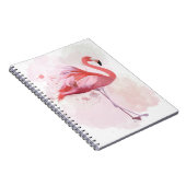 Fluffy Flamingo Notitieboek (Rechterzijde)