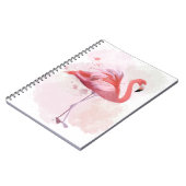 Fluffy Flamingo Notitieboek (Linkerzijde)