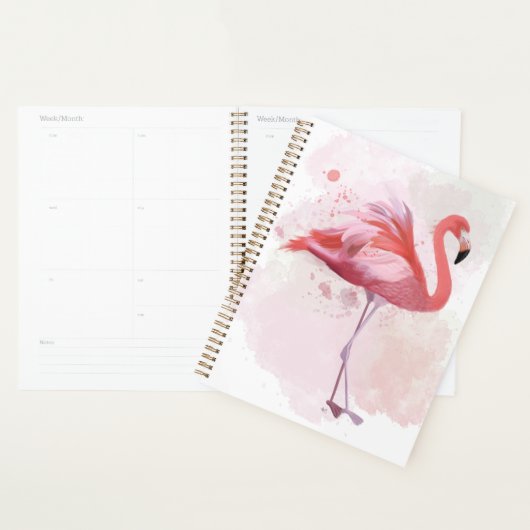 Fluffy Flamingo Planner (Display)