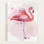 Fluffy Flamingo Planner (Voorkant)