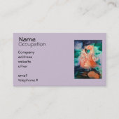 Fluffy Flamingo Visitekaartje (Voorkant)